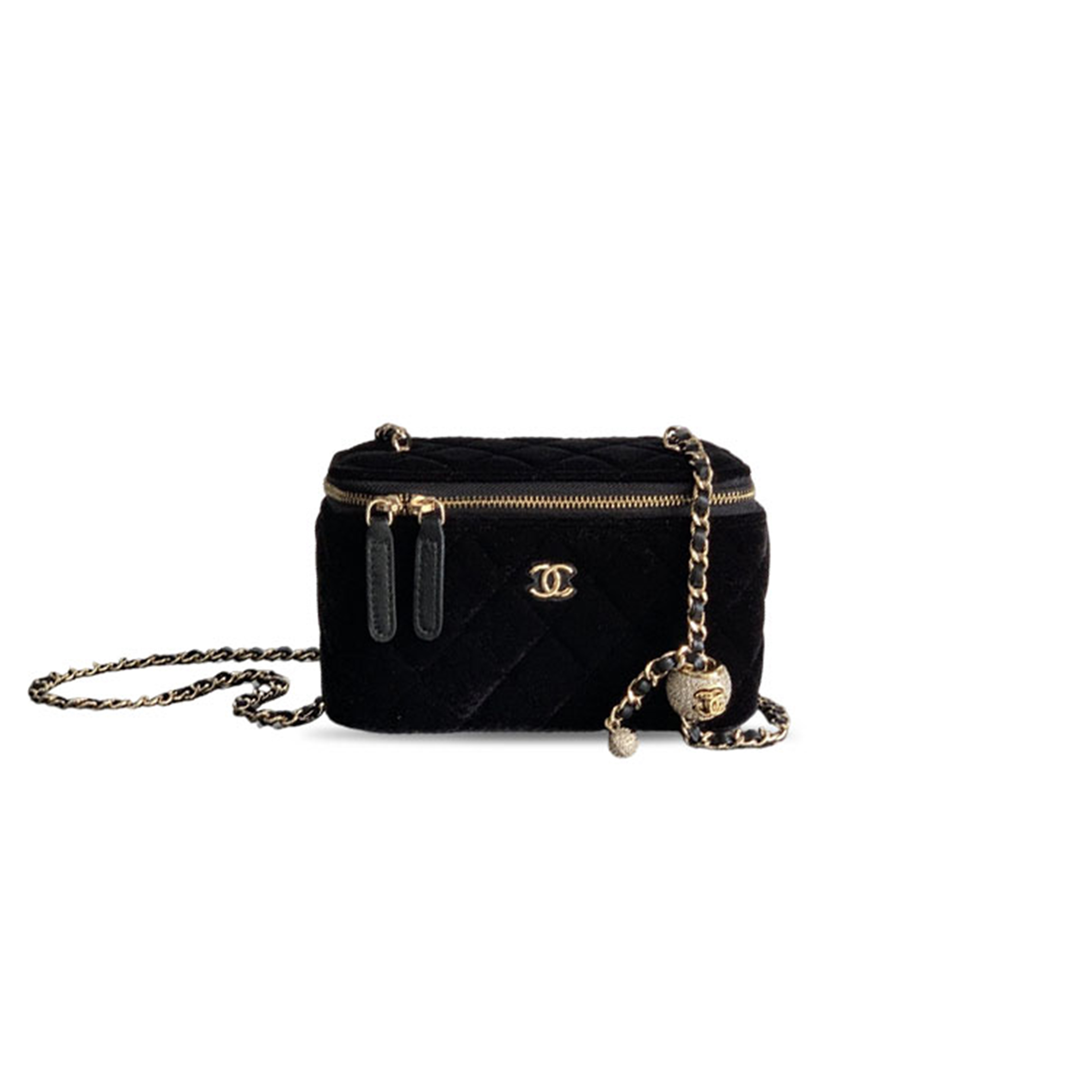 CHANEL 25B BOX VANITY BAG (16*10*8cm)